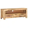 Image de Tv-meubel 110x30x40 cm ruw mangohout338026