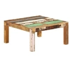 Image de Table basse 80x80x40 cm Bois de récupération massif