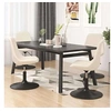 Image de Lot de 4 chaise H. 81 cm non pliable en plastique interieur beige