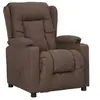 Image de Fauteuil Inclinable, Chaise avec Dossier et Repose-pied Réglables, Siège de Salle de Séjour Salon Maison Intérieur, 339056