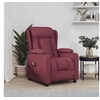 Image de Fauteuil de massage Rouge bordeaux Tissu