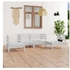 Image de Bois de Pin Massif Salon de Jardin 4 pcs Mobilier de Patio Mobilier de Jardin Meubles de Terrasse Ensemble de Meubles 3082523