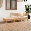 Image de Salon de jardin modulable bois massif bois 3 pieces x 63.5 x 62.5 3 personnes