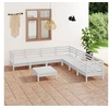 Image de 8-delige Loungeset massief grenenhout wit3083100