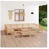 Image de 12-delige Loungeset massief grenenhout3083449