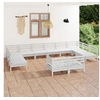 Image de Bois de Pin Massif Salon de Jardin 12 pcs Mobilier de Patio Meubles d'Extérieur Mobilier de Jardin Meubles de 3083495