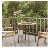 Image de Table à thé Marron 45 cm Résine tressée