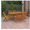 Image de 7-delige Tuinset 180x90x75 cm massief acaciahout3086972