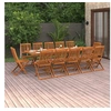 Image de 13-delige Tuinset 280x90x75 cm massief acaciahout3086993