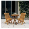 Image de Ensemble de salle à manger de jardin 3 pcs Bois de teck massif 3087188