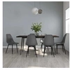 Image de Lot de 6 chaise interieur non empilable non pliable H. 84 cm en polypropylene gris