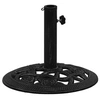 Image de Socle de parasol Noir 40x40x32 cm Fonte 317755