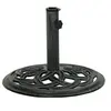 Image de Socle de parasol Vert 44x44x31 cm Fonte