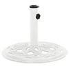 Image de Socle de parasol Blanc 44x44x31 cm Fonte