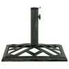 Image de Socle de parasol Vert 44x44x31 cm Fonte 317760