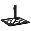 Image de Parasolvoet 44x44x31 cm gietijzer zwart317763