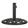 Image de Socle de parasol Vert 40x40x32 cm Fonte 317765