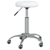 Image de Chaise de bar en plastique non pliable interieur H. 54 cm blanc