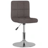 Image de Chaise interieur non pliable en plastique H. 71 cm marron