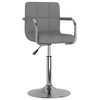 Image de Chaise de bar H. 71 cm non pliable en plastique interieur gris