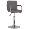 Image de Chaise de bar interieur non pliable en plastique H. 71 cm marron