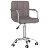 Image de Chaise interieur non pliable H. 74.5 cm en plastique marron
