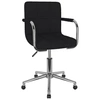 Image de Chaise H. 74.5 cm en plastique noir interieur