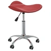Image de Chaise de bureau Rouge bordeaux Similicuir