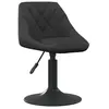 Image de Chaise de bar H. 62.5 cm non pliable en plastique interieur noir