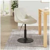 Image de Chaise de bar H. 77.5 cm non pliable interieur en plastique beige