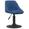 Image de Chaise de bar en plastique non pliable H. 62.5 cm interieur bleu