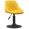 Image de Chaise de bar H. 62.5 cm non pliable en plastique interieur jaune