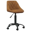 Image de Chaise de bureau Marron Velours