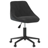 Image de Chaise interieur non pliable H. 67.5 cm en plastique noir