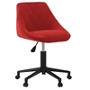 Image de Chaise interieur non pliable en plastique H. 67.5 cm rouge