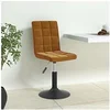 Image de Lot de 4 chaise interieur non pliable H. 117.5 cm en plastique marron