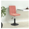 Image de Lot de 6 chaise en plastique non pliable H. 102.5 cm interieur rose