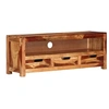 Image de Meuble TV 110x30x40 cm Bois d acacia massif
