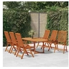 Image de Ensemble à Dîner de Jardin 7 pcs Mobilier de Salle à Manger de Patio Table et Chaises de Repas de Terrasse Extérieur 3087336