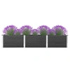 Image de Plate forme surélevée de jardin 300x50x54 cm WPC Gris