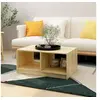Image de Table basse 75x50x33,5 cm Bois de pin massif809906