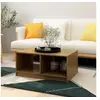 Image de Table basse marron miel 75x50x33,5 cm bois de pin massif809909