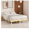 Image de Cadre de lit sans matelas bois massif