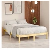 Image de Cadre de lit sans matelas bois massif