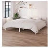 Image de Bedframe massief grenenhout wit 180x200 cm810163