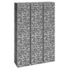 Image de Schanskorf plantenbakken 3 st verhoogd 30x30x150 cm ijzer151250