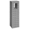 Image de Poteau à Panier de Gabion Poteau à Jardinière de Gabion de Patio Jardin Terrasse Extérieur Projets de Jardinage 151262