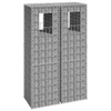 Image de 2x Poteaux à Panier de Gabion Poteaux à Jardinière de Gabion de Patio Jardin Terrasse Extérieur Projets de Jardinage 151263