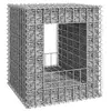 Image de Poteau à panier de gabion 50x50x60 cm Fer