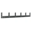 Image de Schanskorf U-vormig met 6 palen 620x20x100 cm ijzer151279